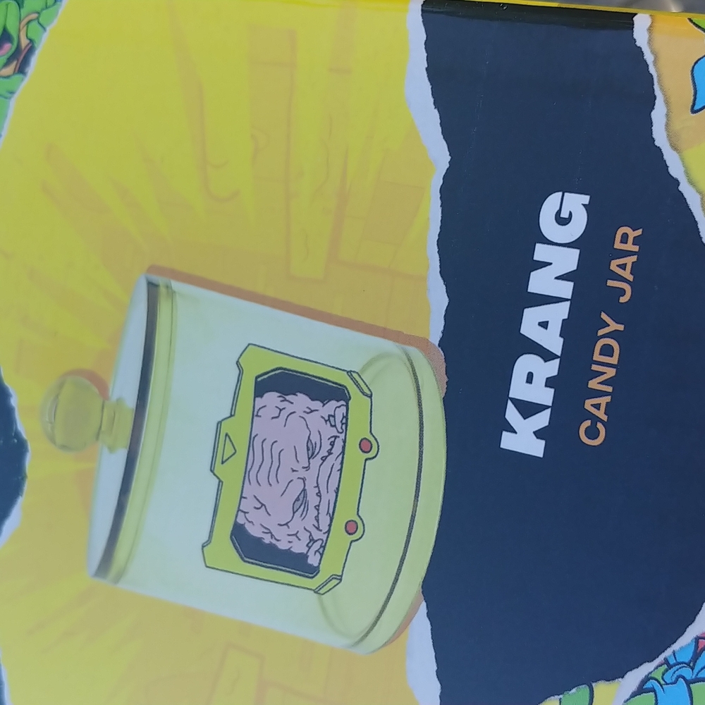 TMNT Krang candy jar